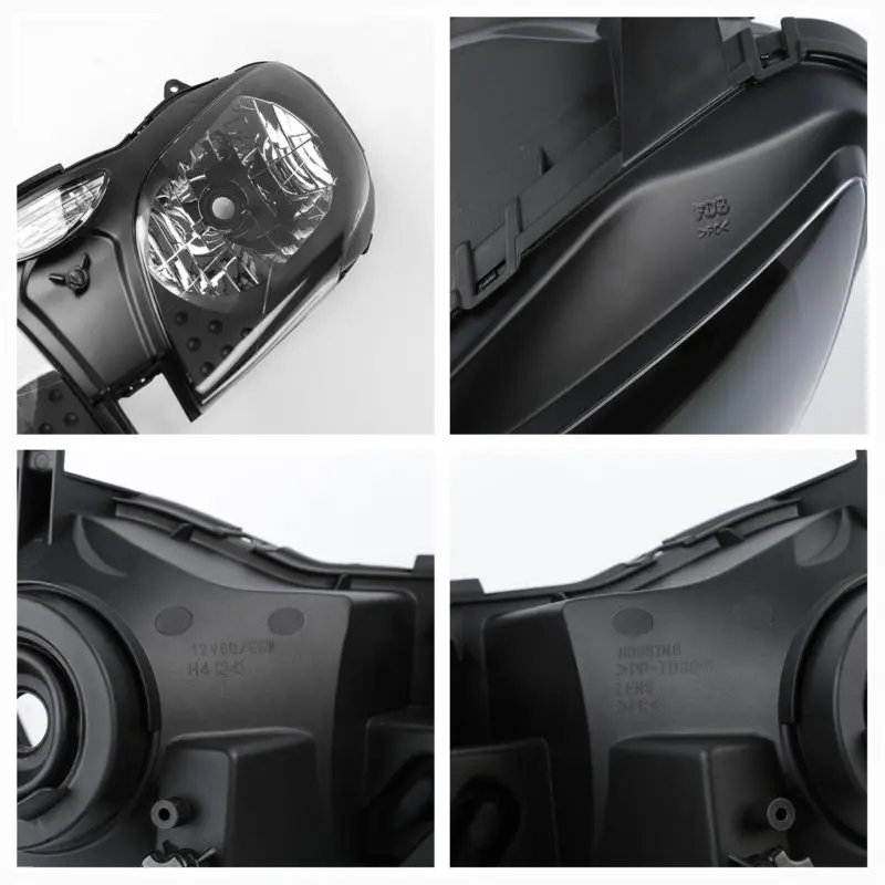 

Motorcycle Front Headlight Lamp Assembly For Kawasaki ZZR600 05-08 ZX9R 00-03 Ninja ZX-6R 00-02