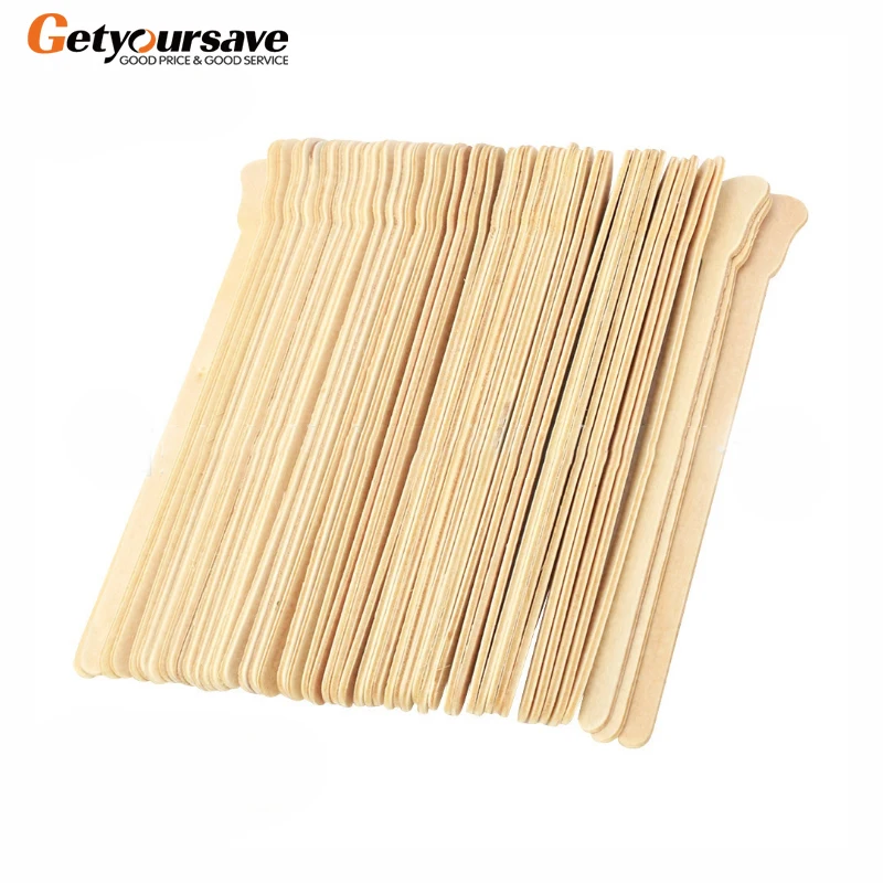 Восковая Палочка для удаления волос деревянные полоски жесткая бобина