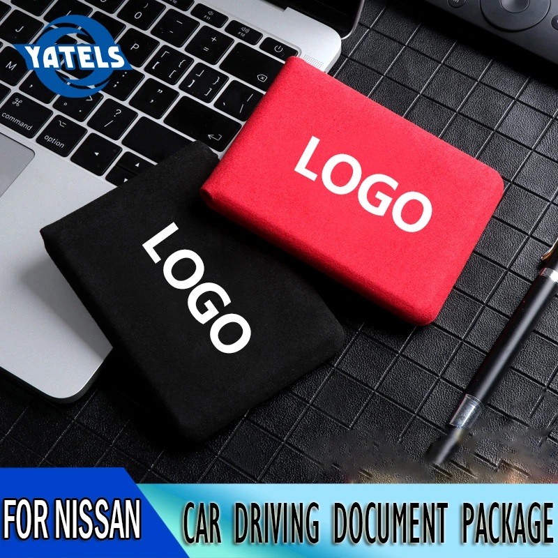 NEW Best Selling Car driving document package license holster two-in-one ID folder For Nissan Tiida Teana Skyline Juke X-trail | Автомобили