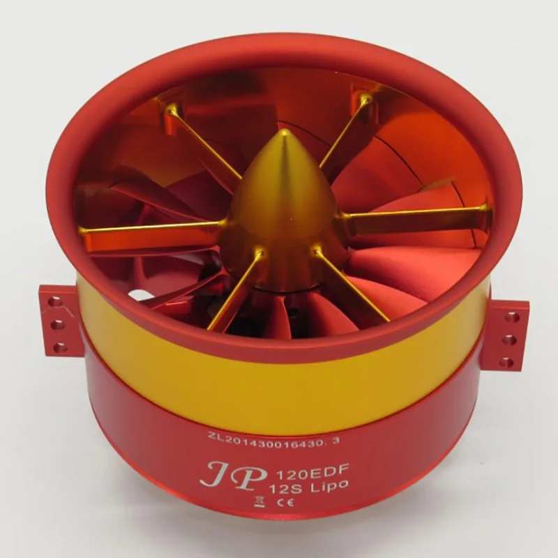 Полностью металлический канальный вентилятор JP 120 мм двигатель 5060 KV750 подходит