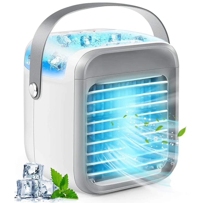 

Portable Air Conditioner, Personal Air Cooler 3-In-1 Air Conditioner, Compact Evaporative Cooler Air Humidifier