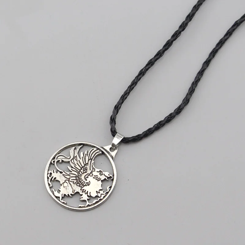 Новый Кулон Гриффон талисман Гриффин ювелирные изделия герметичное ожерелье с