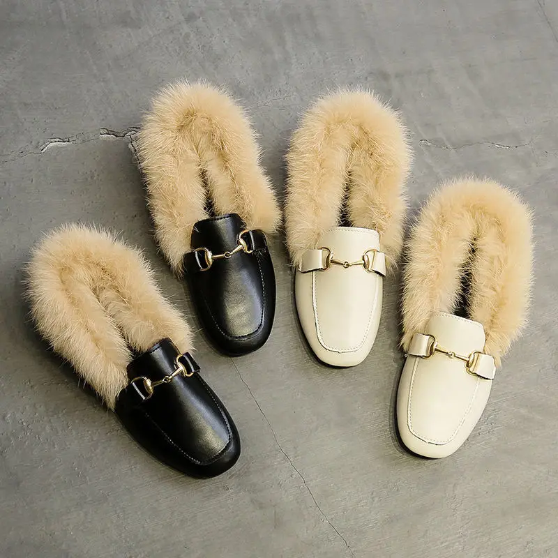 Новые стильные женские зимние туфли хлопковые короткие Туфли трубки