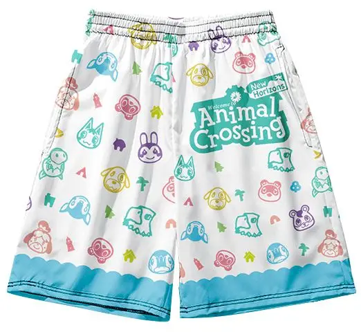Новая игра животное пересечение том Nook косплей костюм шорты летние мужские и