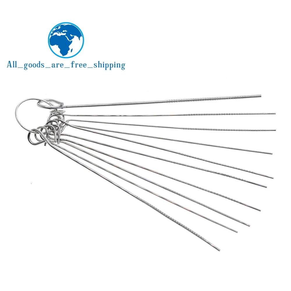 10 видов игл из нержавеющей стали набор печатных плат электронная схема сквозное