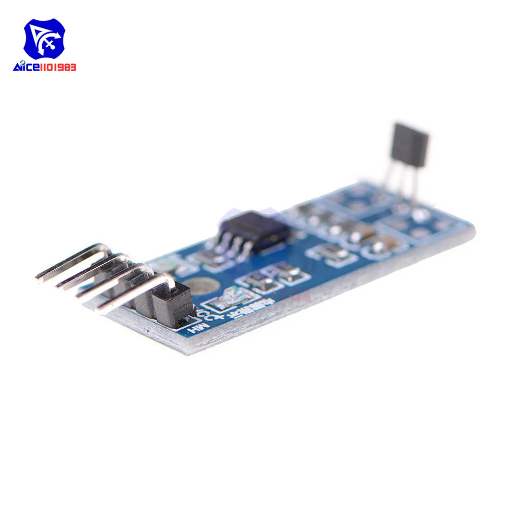 Модуль датчика Холла diymore 3184e тестовая плата скорости двигателя для Arduino умный