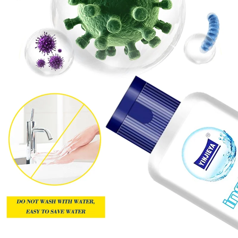 Освежающий гель для рук одноразовый Дезинфицирующий Гель 50 мл карманный размер