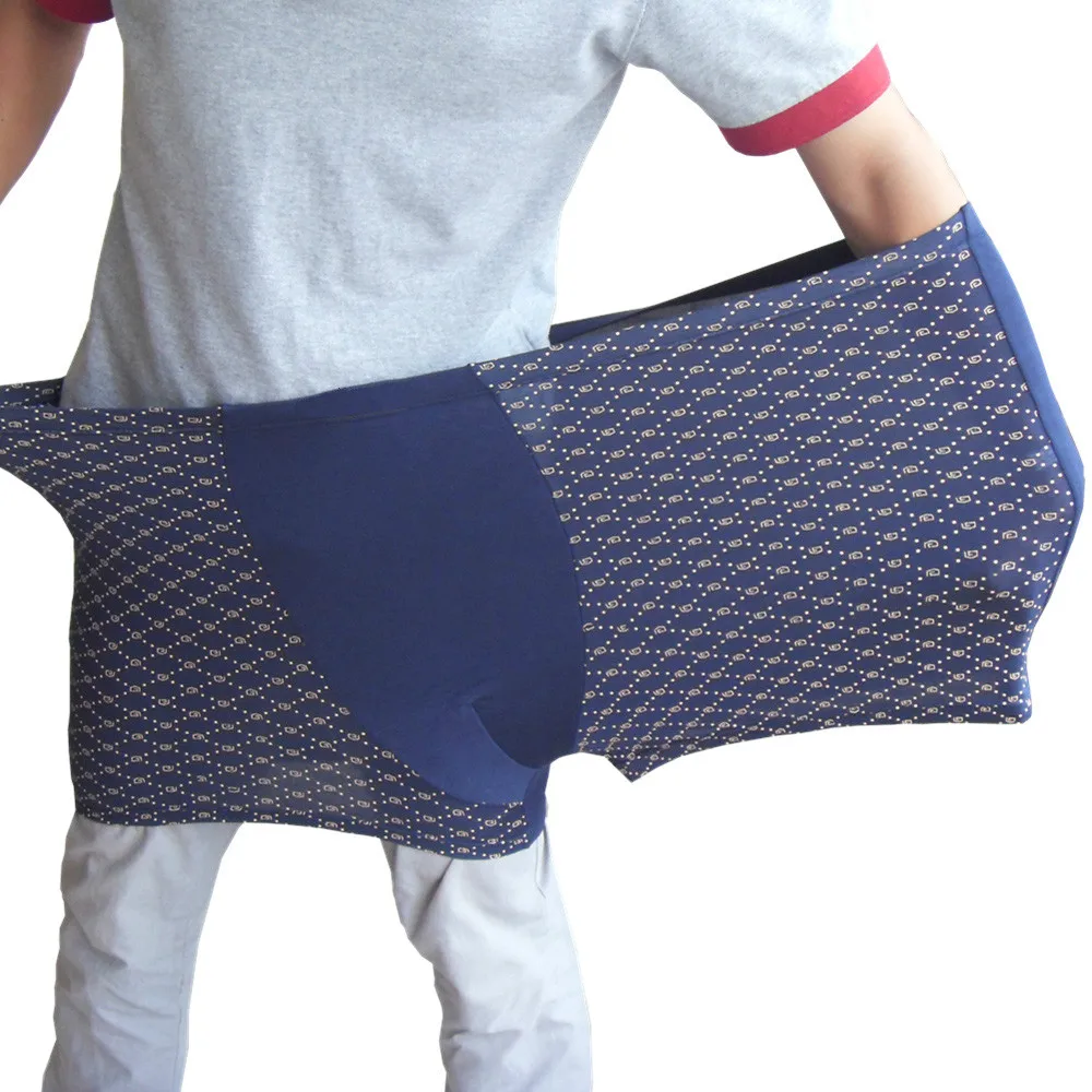 6Pcs/lot Quality Male Large Size Underwear Men Boxer Comfortable Breathable Men's Underwear Boxer Extra Large Boxer Men Panties