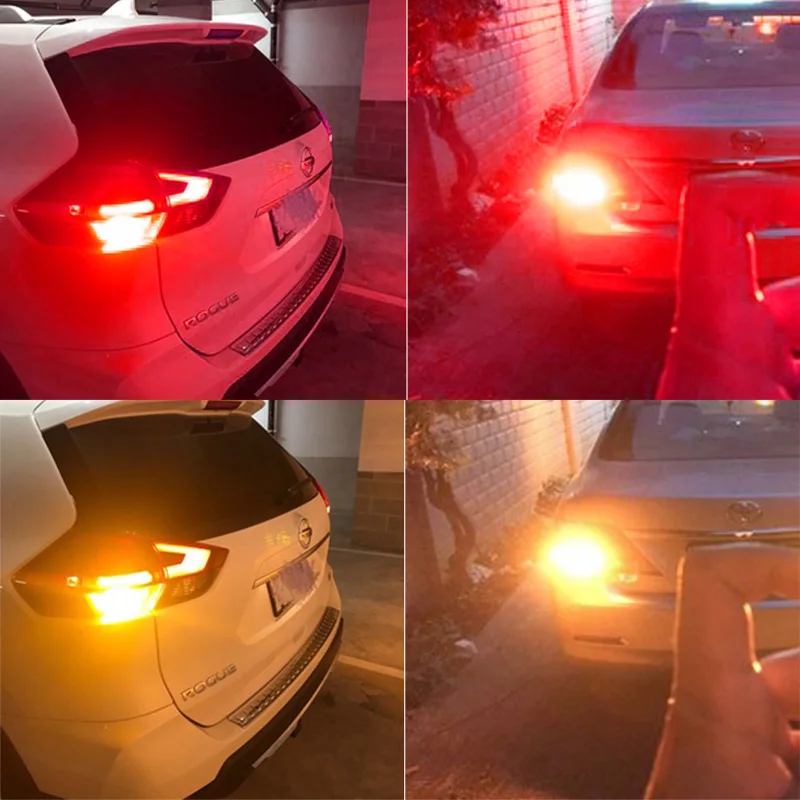 RXZ CANBUS 1 шт. P21W W21W T15 W16W BAY15D W21/5 W led S25 BA15S T20 7443 7440 1157 3030 24smd автомобильные указатели