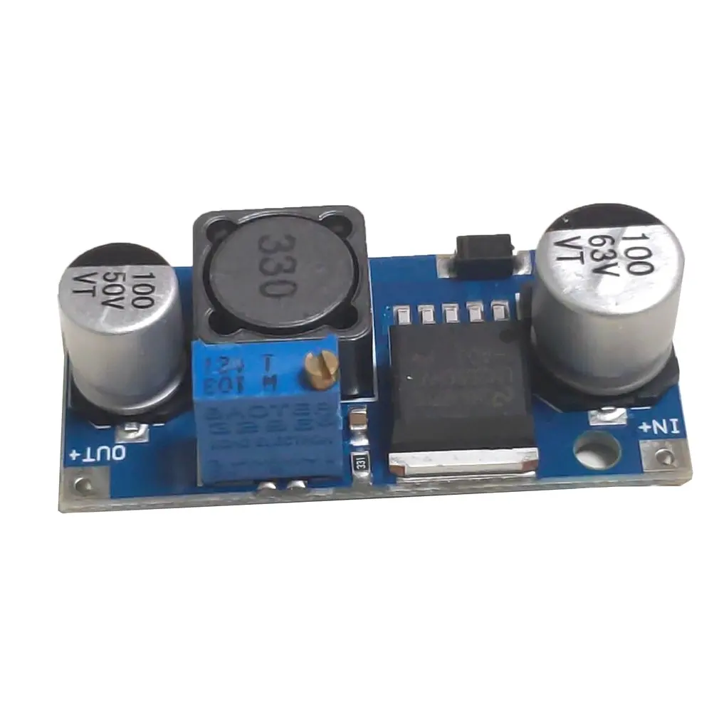 HW-677 Q65 48V Adjustable Step-down Module DC-LM2596HVS Input 4.5-50V Voltage Converter Stabilizer Power Supply Buck | Электроника