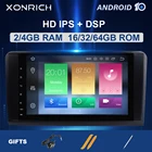 2 din Android 10 автомобильный Автомагнитола плеер GPS для BENZ ML 320ML 350W164(2005-2012) GL мультимедийный навигационный Головной блок IPS DSP 64 ГБ