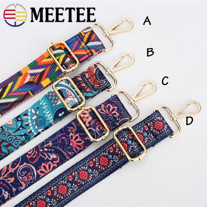 Meetee, новинка, ширина 3,8 см, разноцветная Замена ремней на плечо, ремни для сумок, золотые, серебряные, с черной пряжкой, сделай сам, аксессуары для сумок