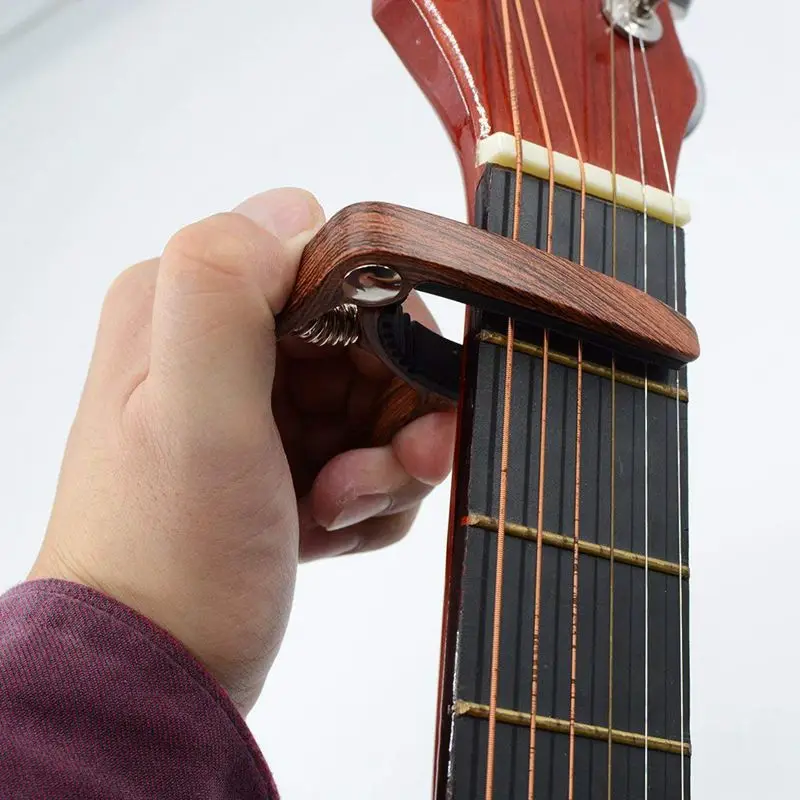 Capo Guitar -for 6-String Acoustic &amp Electric Guitar-Zinc Alloy Trigger | Parts Accessories