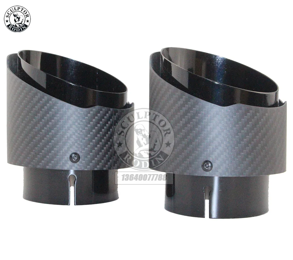 1 Бесплатная доставка глушитель выхлопной трубы для автомобиля углеродное