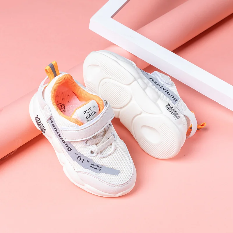 Детская спортивная обувь Мягкие кроссовки Детские для бега мальчиков с сеткой