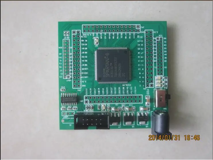 Xilinx Spartan 6 серии макетная плата XC6SLX9 минимальная системная плата|Детали и
