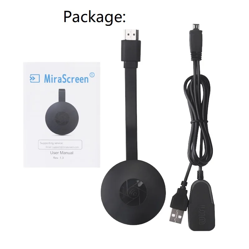 HDMI Dongle Беспроводной Wi Fi дисплей приемник TV Stick Miracast Airplay для Youtube Chromecast Mira экран