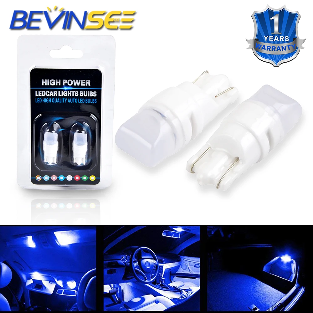 Bevinsee T10 T8 T12 T15 2835 SMD светодиодные лампочки для Ford Explorer автомобильный купольный