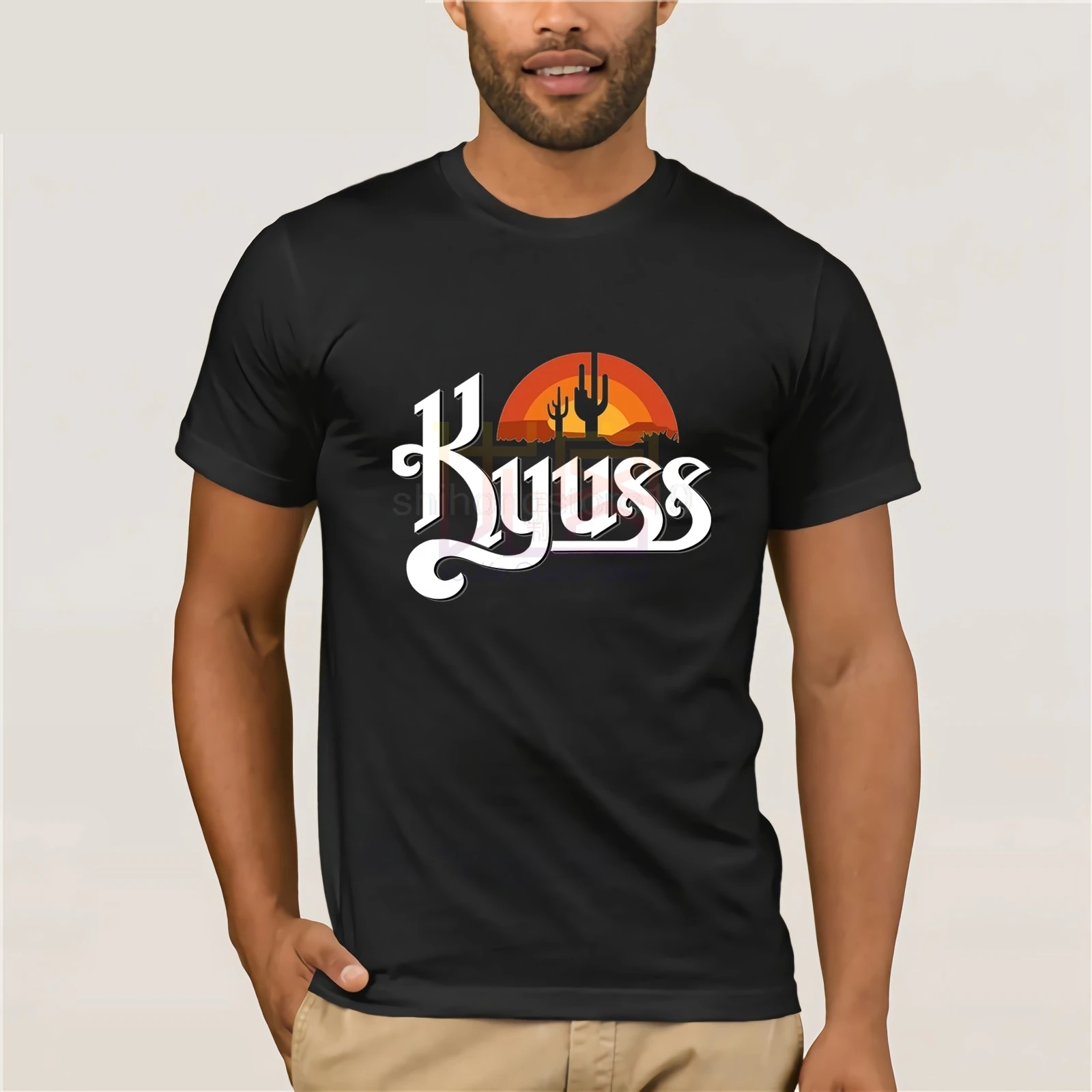 Stoner Rock Southern Bnad футболка Kyuss модные повседневные футболки Летние Homme Camiseta уличная