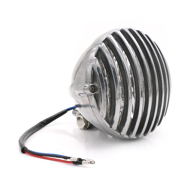 

Grill Retro Headlight Lamp For Dyna Touring Chopper Bobber Shadow Cruiser Cafe