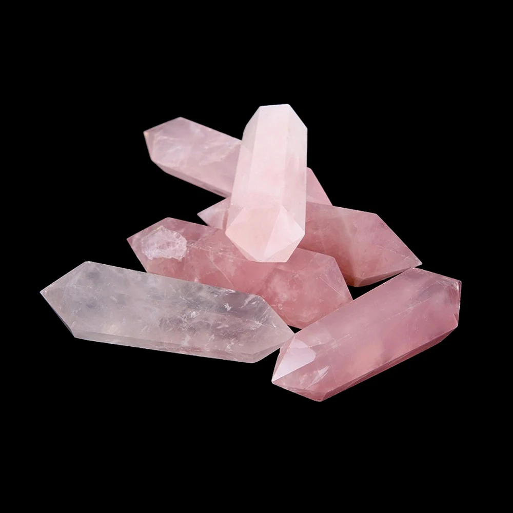 Натуральный Порошок Кристалл шесть призм Donghai необработанный камень порошок