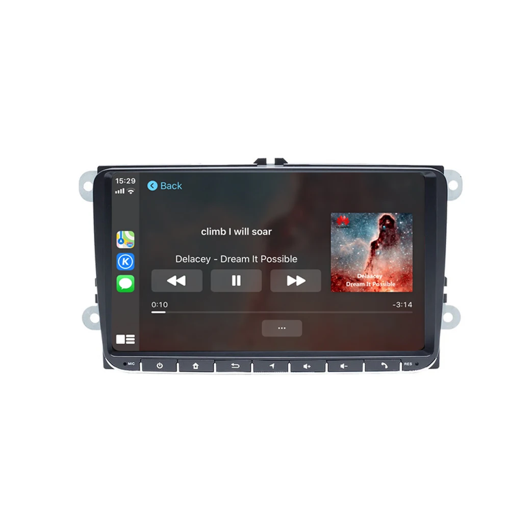 Мультимедийный плеер на Android 9 0 с CarPlay для VW GOLF 5 6 Polo Passat CC Jetta Tiguan Touran Skoda радио GPS