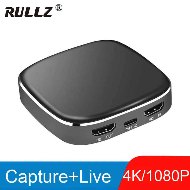 Карта видеозахвата 1080P USB 3 0 4K HDMI совместимое HD устройство для PS4 ТВ программ