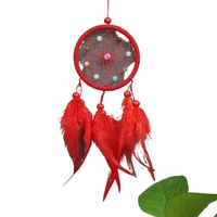 hanging ornaments indian style dream catcher for wall decoration birthday gift
