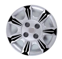1set for chevrolet sail 2010 2014 4 tires car wheel hub sticker carbon fiber personalized car sticker