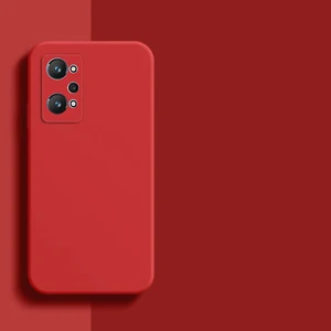 For Realme GT Neo 2 Case C21Y C21 C25Y C25 C25S C12 8i 8 Pro Narzo 50A
50i 30A 30 5G Liquid Silicone Phone Cover Realme GT Neo2