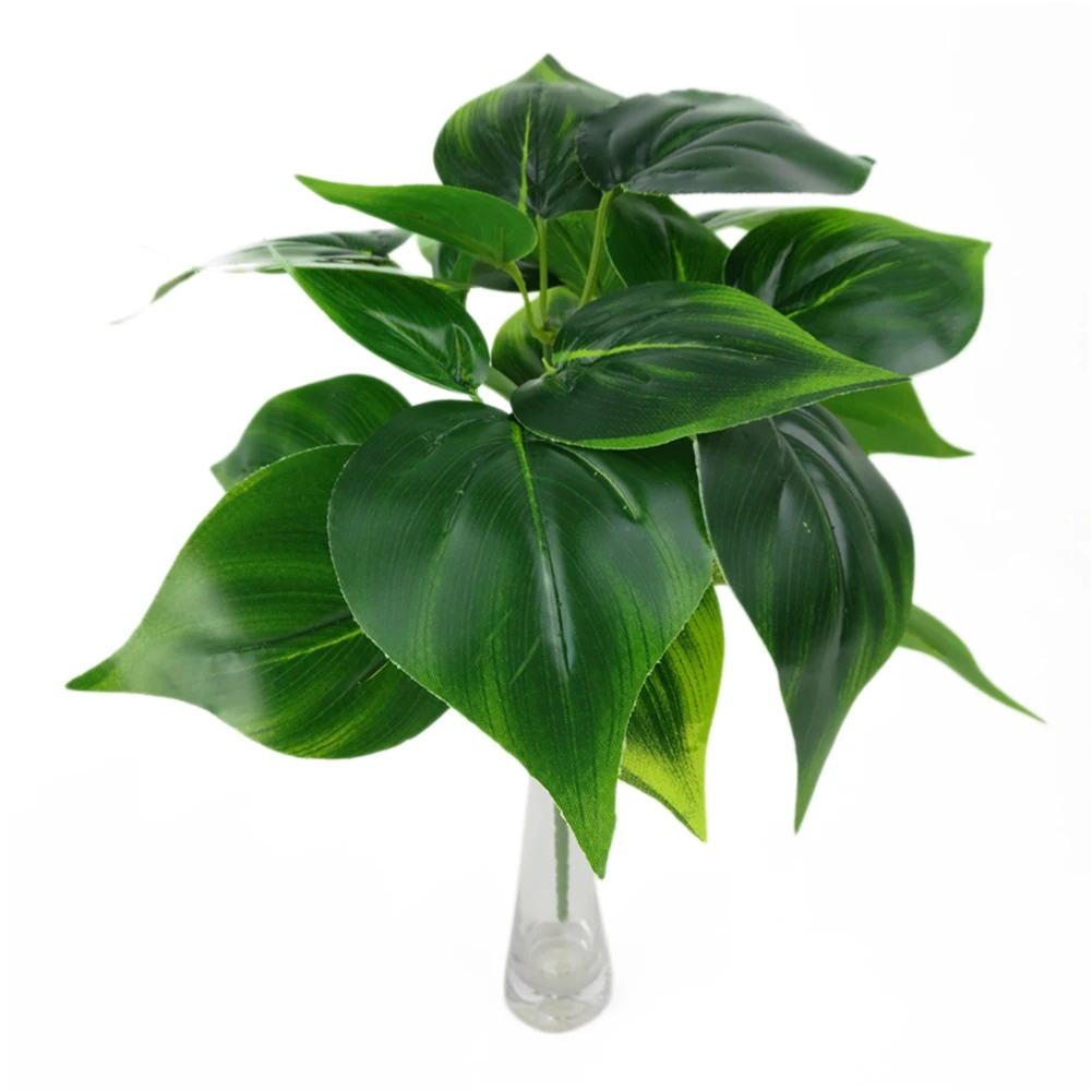 Листва растение для украшения стен искусственные с листьями пластиковые