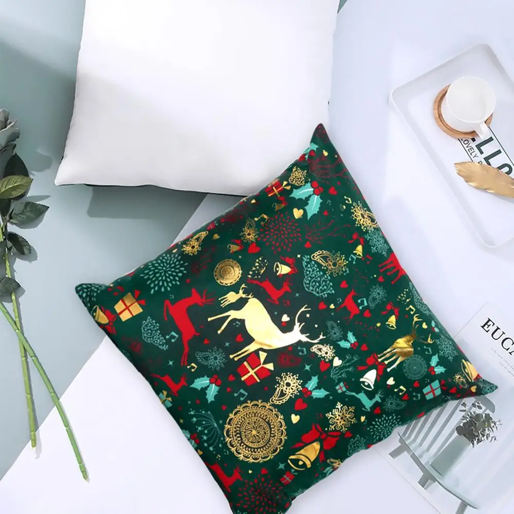 Чехол для подушки FENGRISE Merry Christmas, Рождественское украшение для дома, Рождественское украшение, Новогоднее украшение