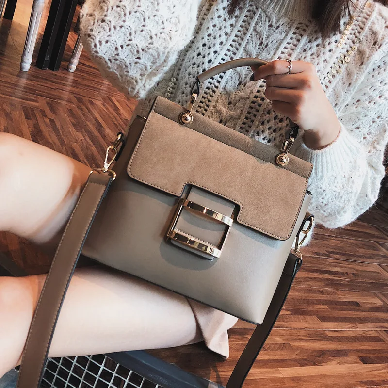 

Han Promotion Edition Fashionable Wide Shoulder Bag Handbag 2020 New Female Have Hand His Small Frosted Single