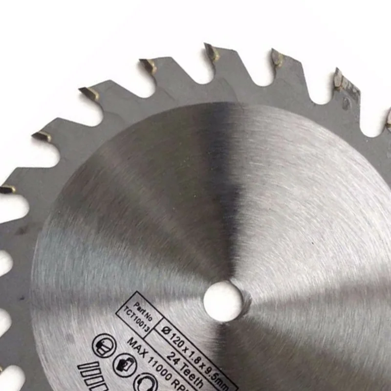 

1.8mm Cut Thick 24T Carbide Saw Blades 120mm Wood Cutter Disc For Angle Grinder