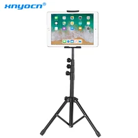 136 cm tripod rotation 4 13 inch tablet holder stand tripod stand for ipad air mini 2 3 4 tablet mount for ipad pro 12 9 iphone