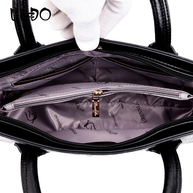 

Vintage Fashion Alligator Pattern Tote Bag Luxury Crocodile Leather Shoulder Bags For Women 2019 Designer Female Crossbody Bag