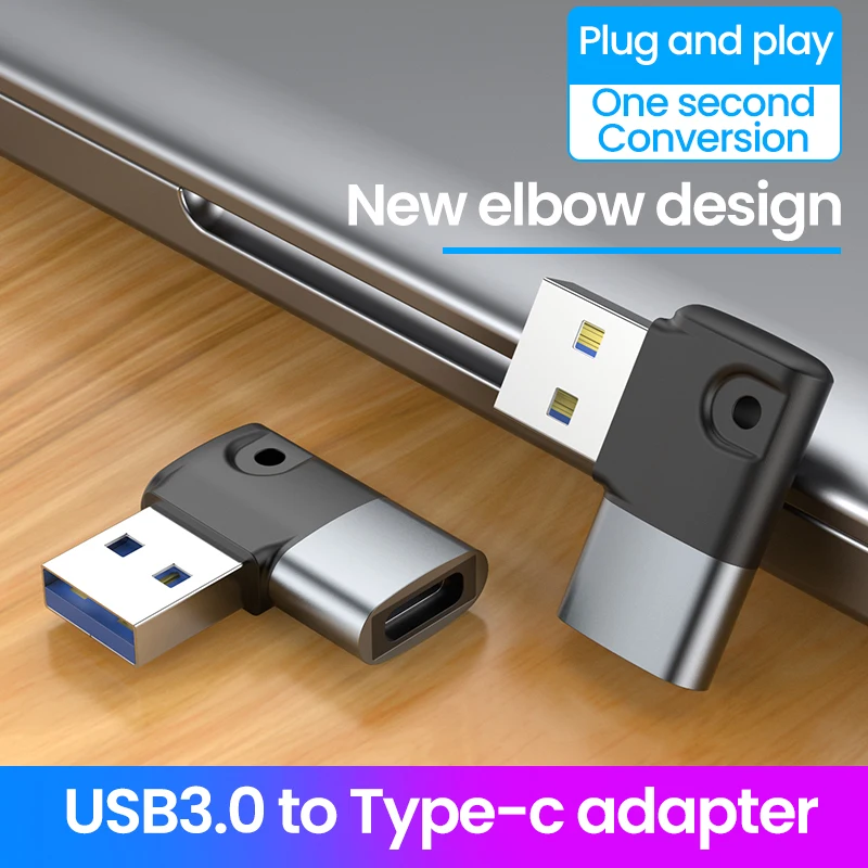 Локоть USB 3.0 Type-C адаптер 3 0 штекер на гнездо для Xiaomi 11 Samsung Galayxy S9 S8 ноутбука C |