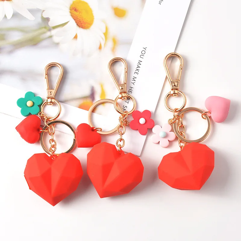 Креативная Геометрическая подвеска в виде сердца персика для девушки которую вы