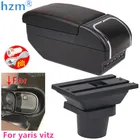 Подлокотник для Toyota yaris vitz Jewela, вращающийся центральный подлокотник с USB-интерфейсом, аксессуары для украшения