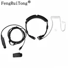 Для Baofeng UV-9R Plus BF-9700 BF-A58 Женская телескопическая UV-XR Earpiece микрофон для горловой вибрации UV9R UV-XR Talkie
