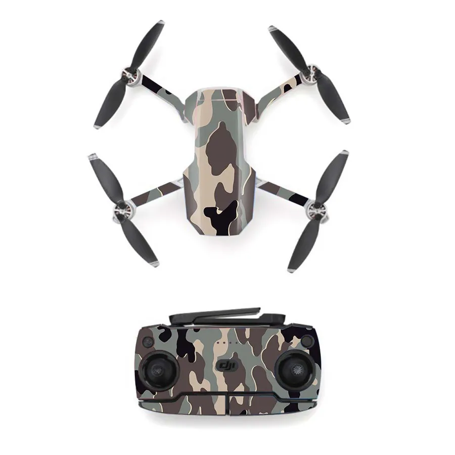31 стильный Камуфляжный стикер для DJI Mavic Mini Drone и Remote Controller Decal виниловый чехол