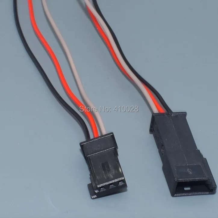 shhworldsea 3-контактный 0,6 мм 1- 968700 -1 1355620 -1 автоматический стереоразъем, вилка автомобильного динамика, тройная вилка, розетка датчика дождя для VW BMW