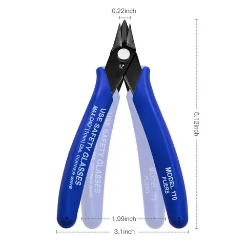 Новый американский Американский Plato. PLATO 170 Wishful Clamp DIY Электронные диагональные плоскогубцы боковые кусачки резак для проводов