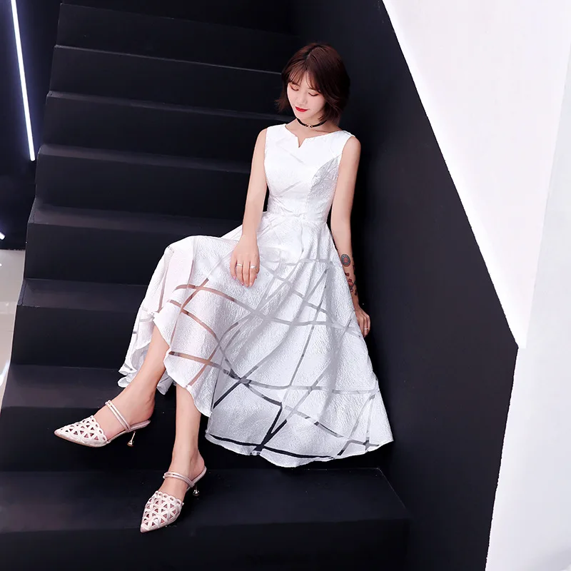 

Silver Burgundy Celebrity Banquet Evening Dress Noble Slim Party-dress Sexy Formal Fashion Elegant De Soiree Короткое вечернее