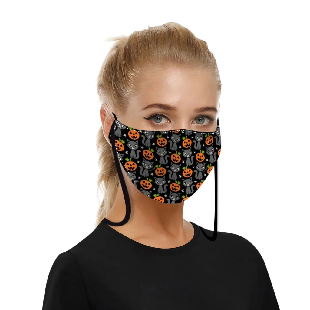 3 шт. Хэллоуин Череп принт животный узор косплей костюм для взрослых Забавный