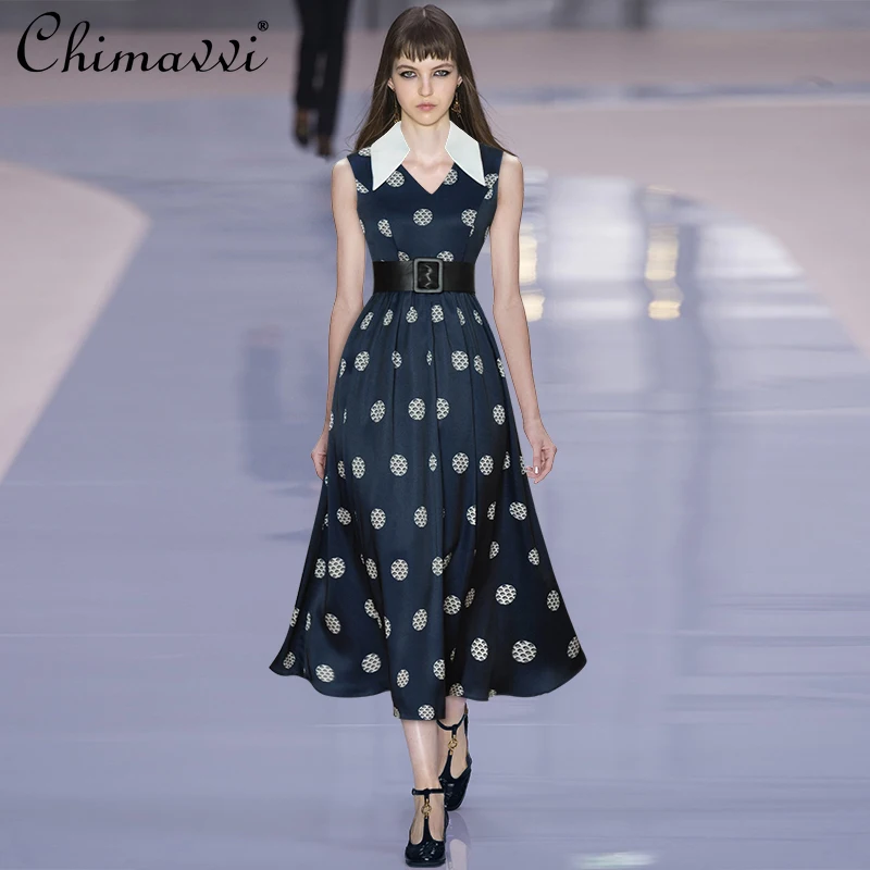 

Цвет контраст в стиле пэчворк без рукавов платье 2021 летнее платье с высокой талией для девочек с пышной юбкой; Платье в винтажном стиле с при...