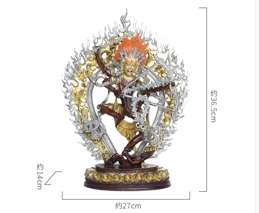 37 см большой качественный золотистый блестящий домашний семейный эффективная