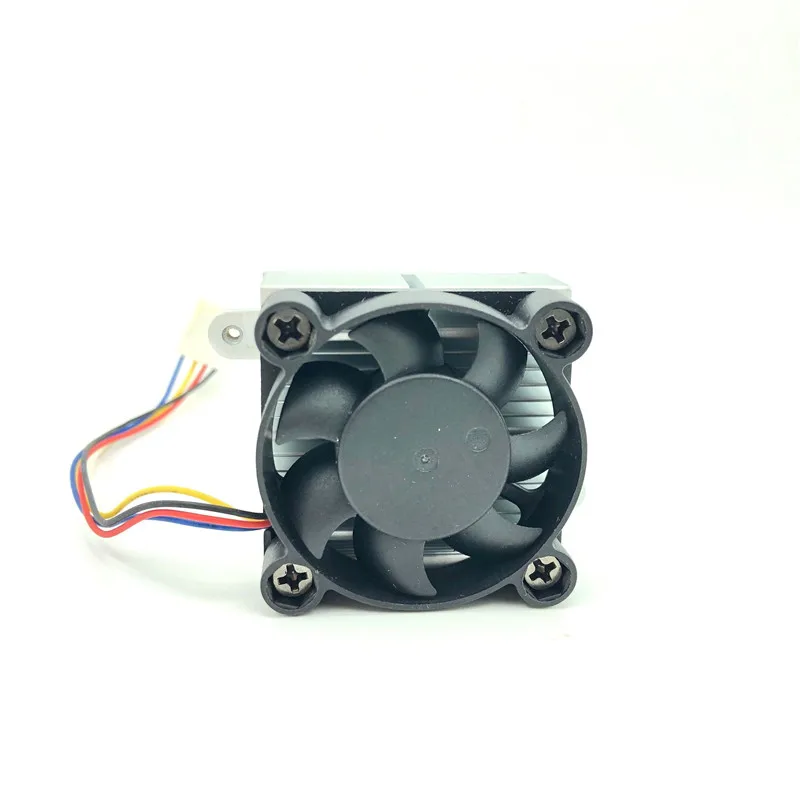JIESAMMY 4CM Fan 12V with Aluminum Heatsink 40x40x10 MINI Cooler TWOBall bearing 40mm PWM Cooling radiator | Компьютеры и офис