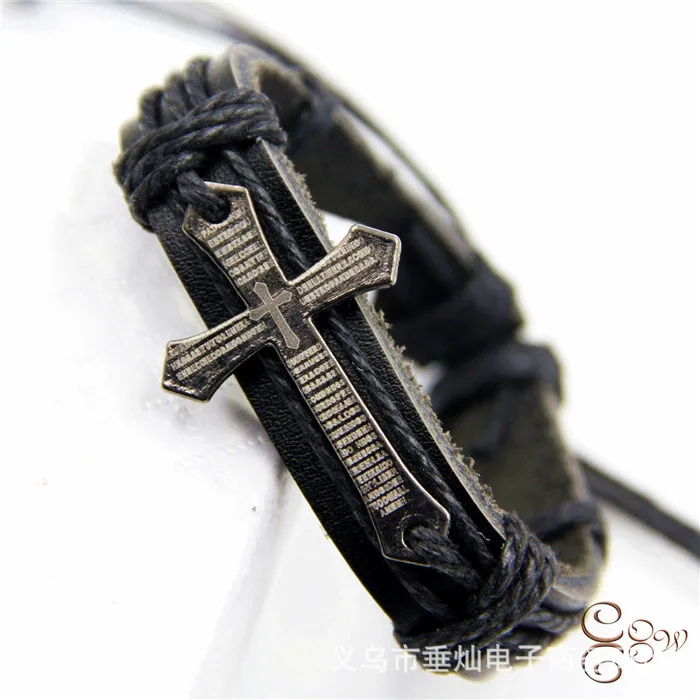 Подарок для бойфренда винтажный маленький подарок Любовь кожаный браслет на