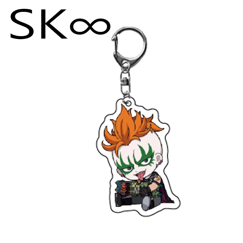 SK8 Брелок Нескончаемость Reki Кян Ланга Хасегава Мия Цветущая вишня Джо Аниме Акриловый Ключевой Кольцо Подвеска Картинка Держатель на.